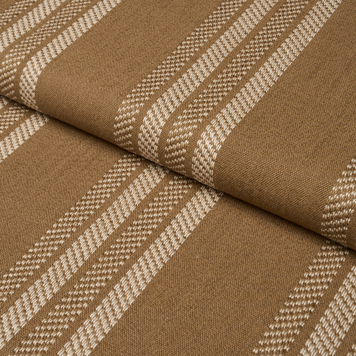 Nor Stripe - Ochre - Schumacher 86740 Fabric - Schumacher Fabric