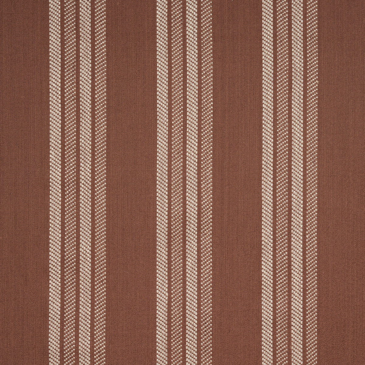 Nor Stripe - Terracotta - Schumacher 86741 Fabric - Schumacher Fabric