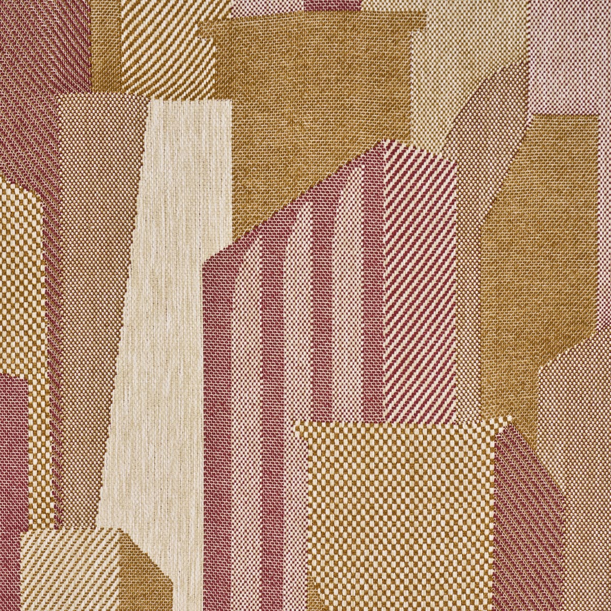 THE-CITYS-SILENT-LINES-INDOOR-OUT-MERLOT-SCHUMACHER-86831 - Schumacher Fabric