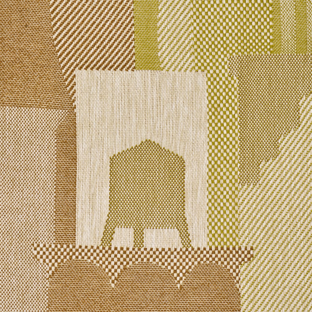 THE-CITYS-SILENT-LINES-INDOOR-OUT-CHARTREUSE-SCHUMACHER-86832 - Schumacher Fabric