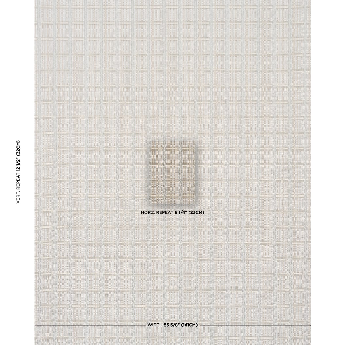 SKYLINE-PLAID-STONE-SCHUMACHER-86850 - Schumacher Fabric