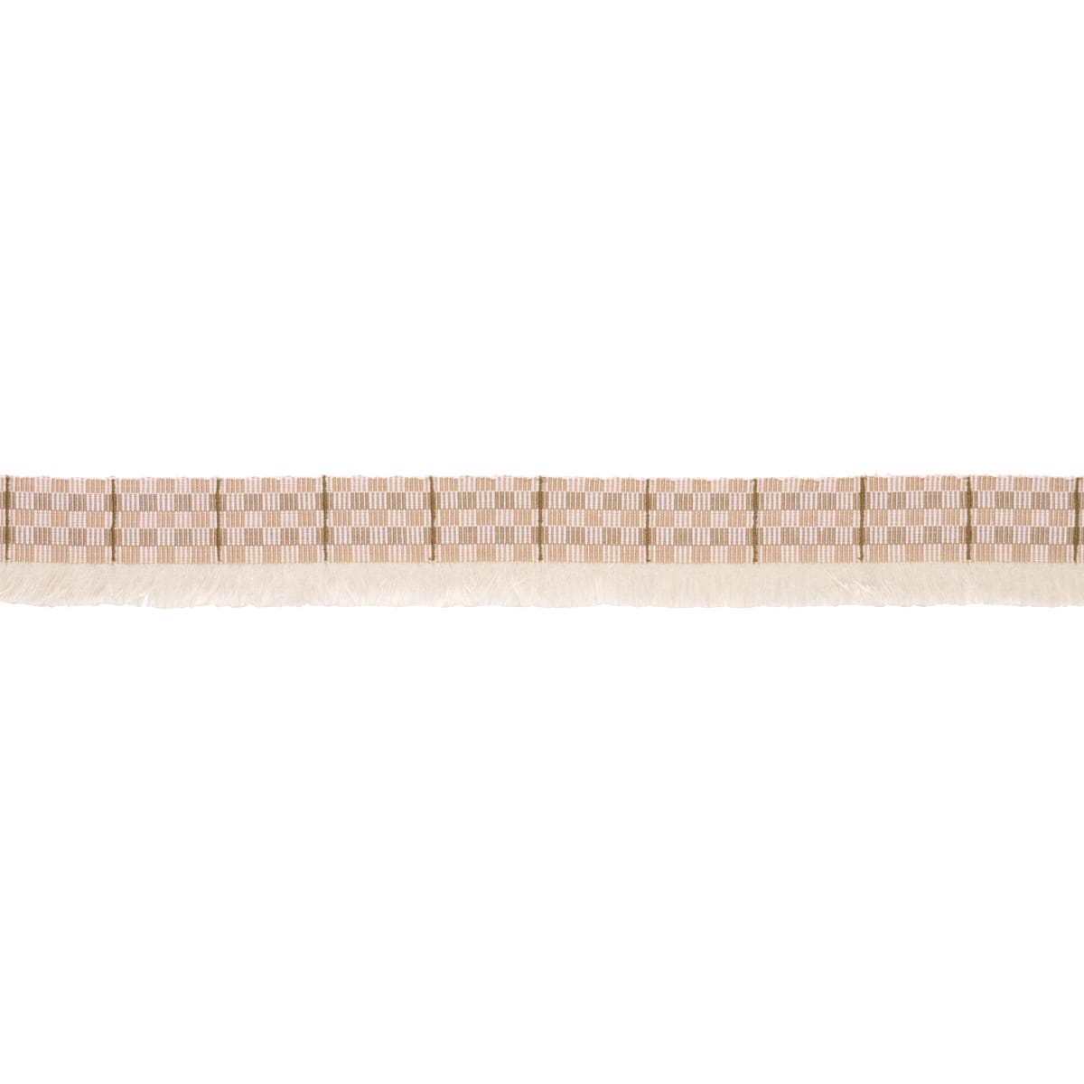 SKYLINE-PLAID-FRINGE-DUNE-SCHUMACHER-86860 - Schumacher Trim