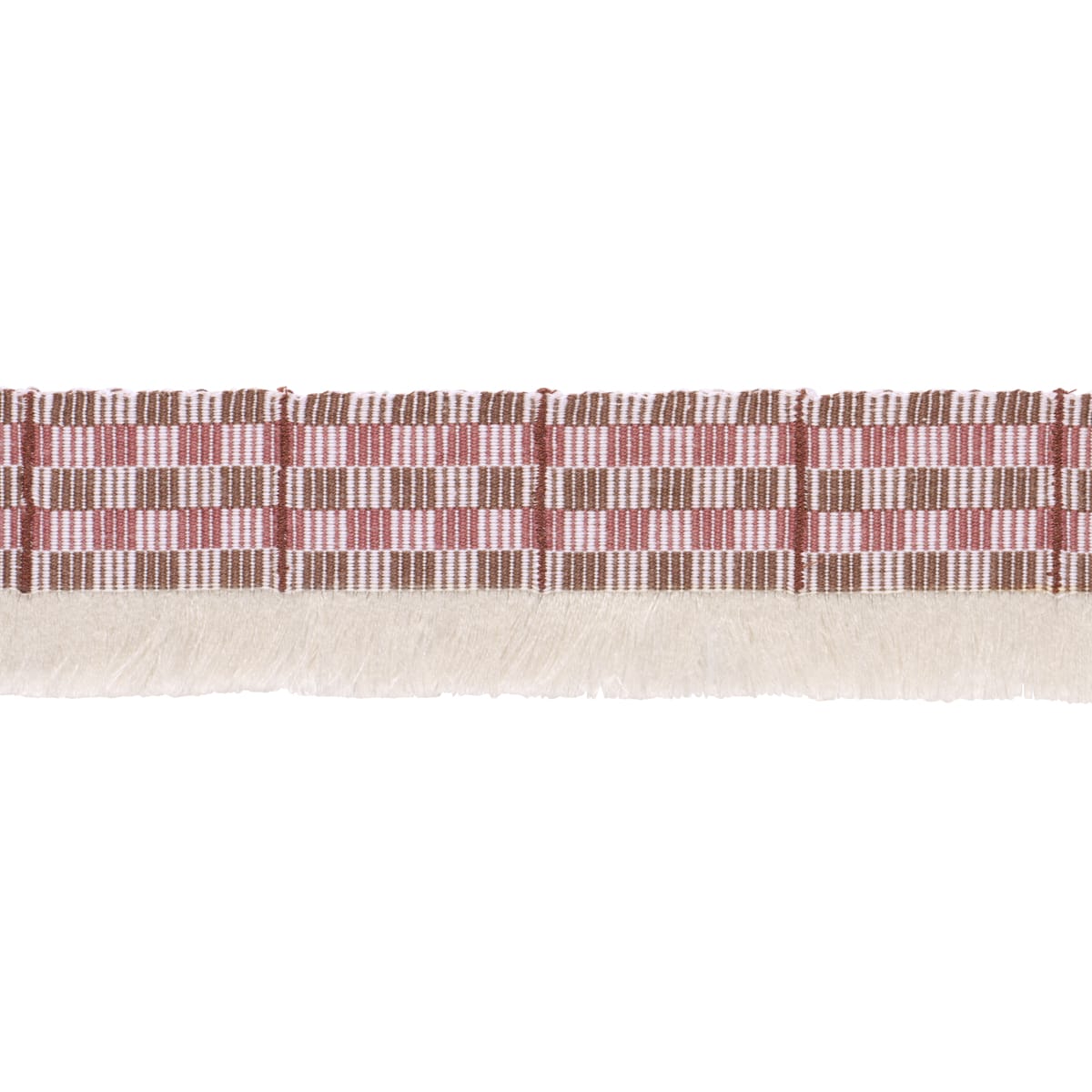 SKYLINE-PLAID-FRINGE-MERLOT-SCHUMACHER-86862 - Schumacher Trim