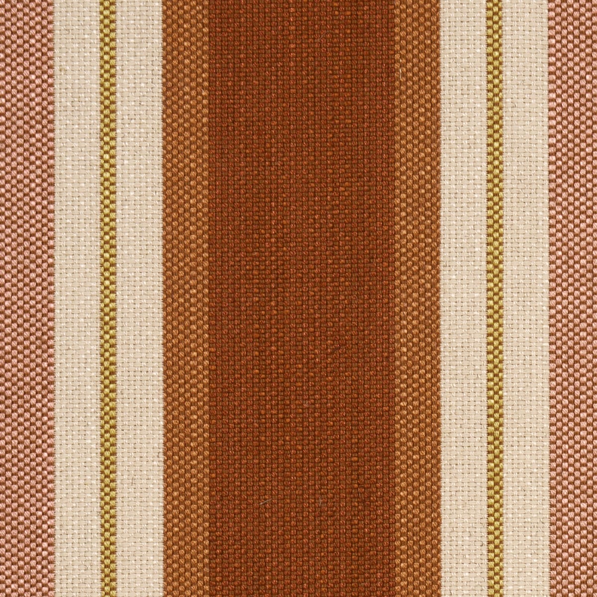 DOUBLE-FACE-STRIPES-TERRACOTTA-LIME-SCHUMACHER-86880 - Schumacher Fabric
