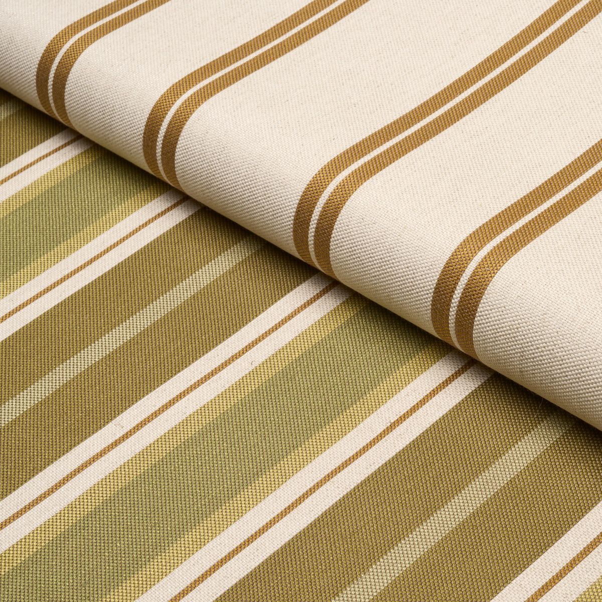 DOUBLE-FACE-STRIPES-CHARTREUSE-SCHUMACHER-86881 - Schumacher Fabric