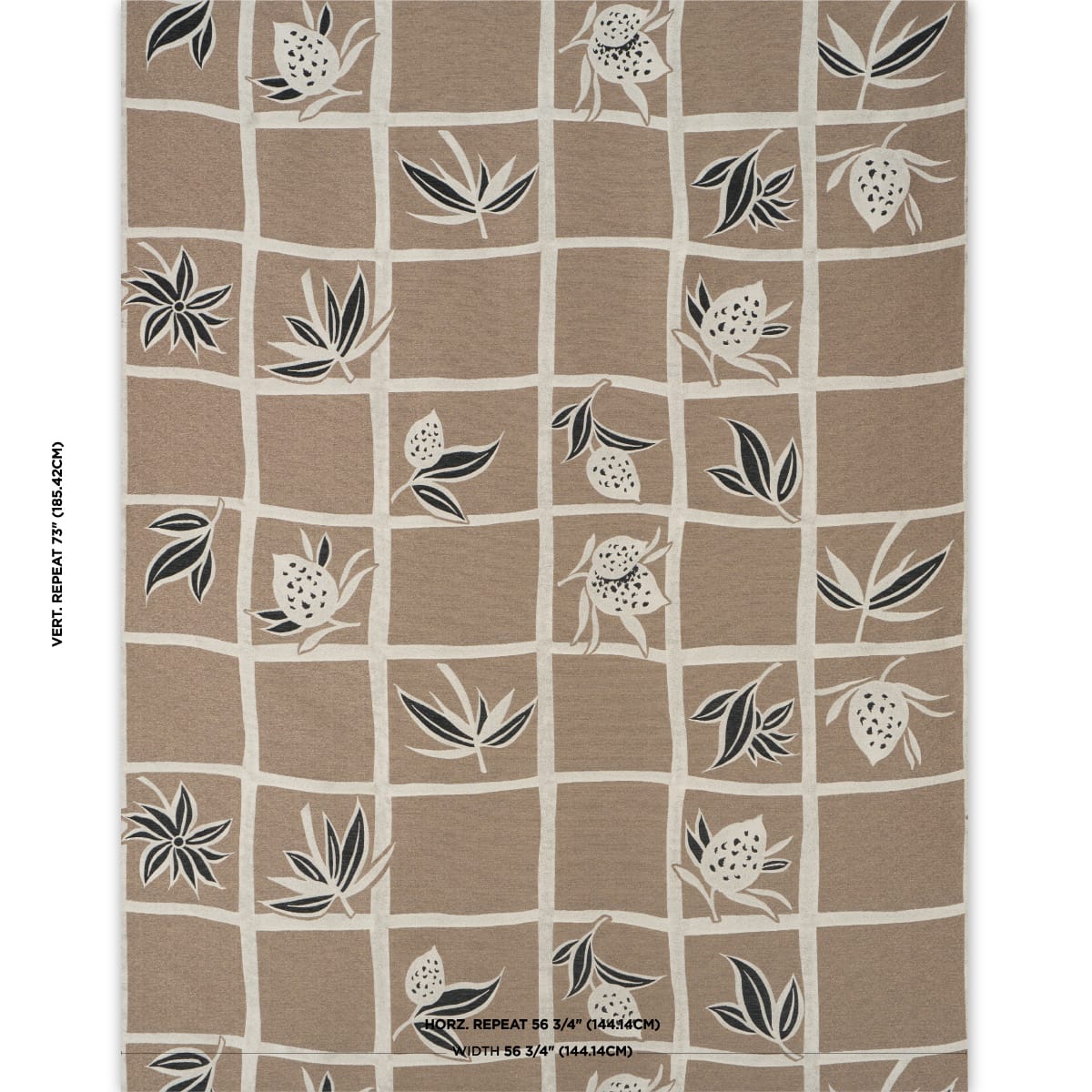 HIGH-LINE-METALLIC-BROWN-SCHUMACHER-86900 - Schumacher Fabric