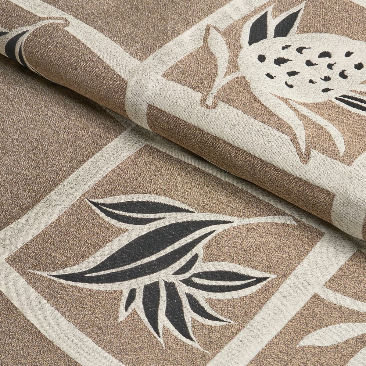 HIGH-LINE-METALLIC-BROWN-SCHUMACHER-86900 - Schumacher Fabric