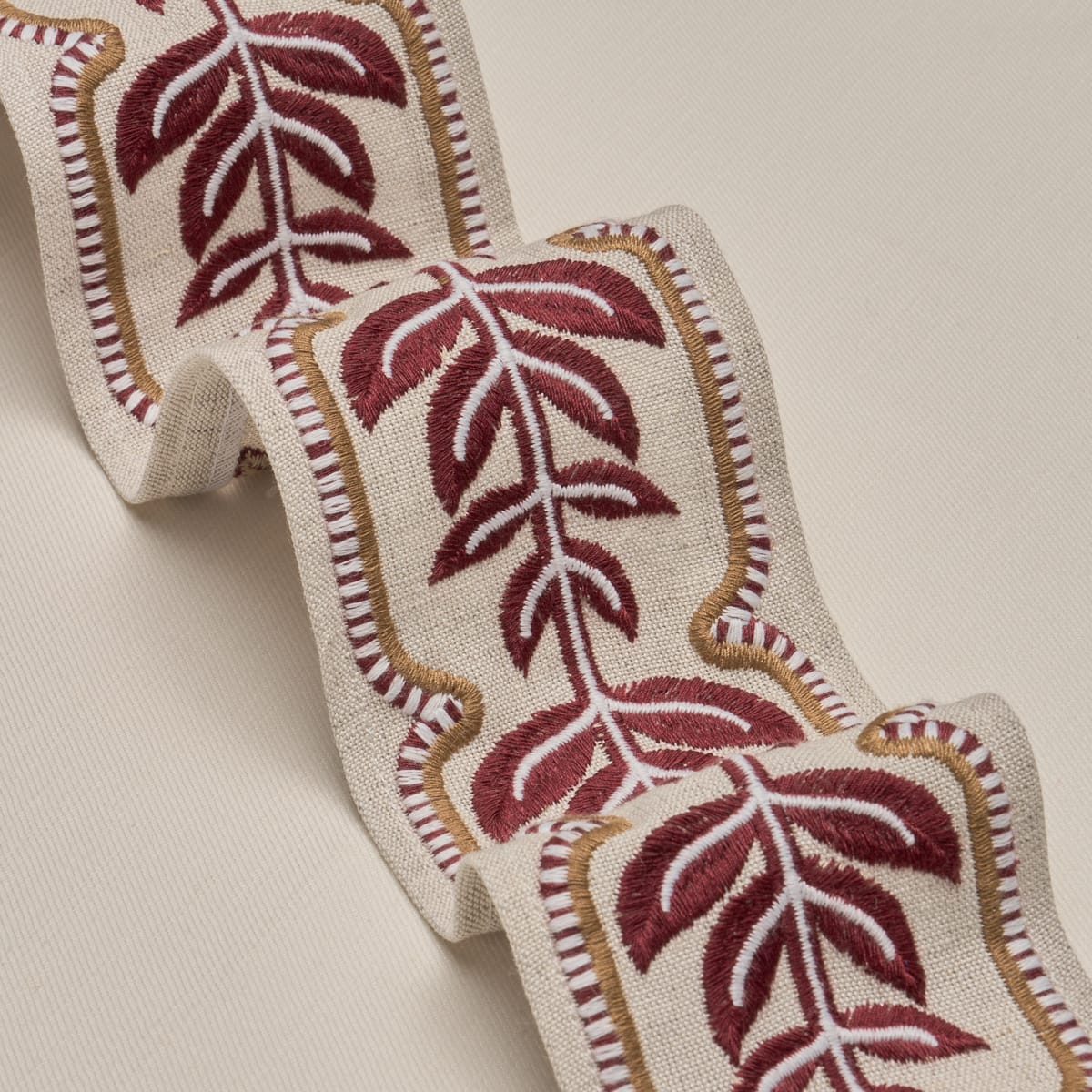 HIGH-LINE-TAPE-MERLOT-SCHUMACHER-86911 - Schumacher Trim