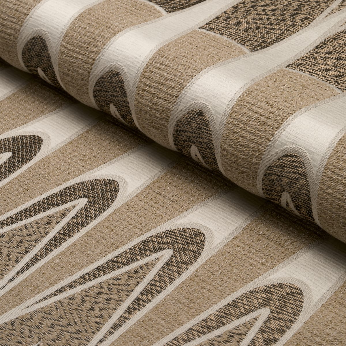 NIGHTFALL-SKYLINE-METALLIC-BROWN-SCHUMACHER-86941 - Schumacher Fabric