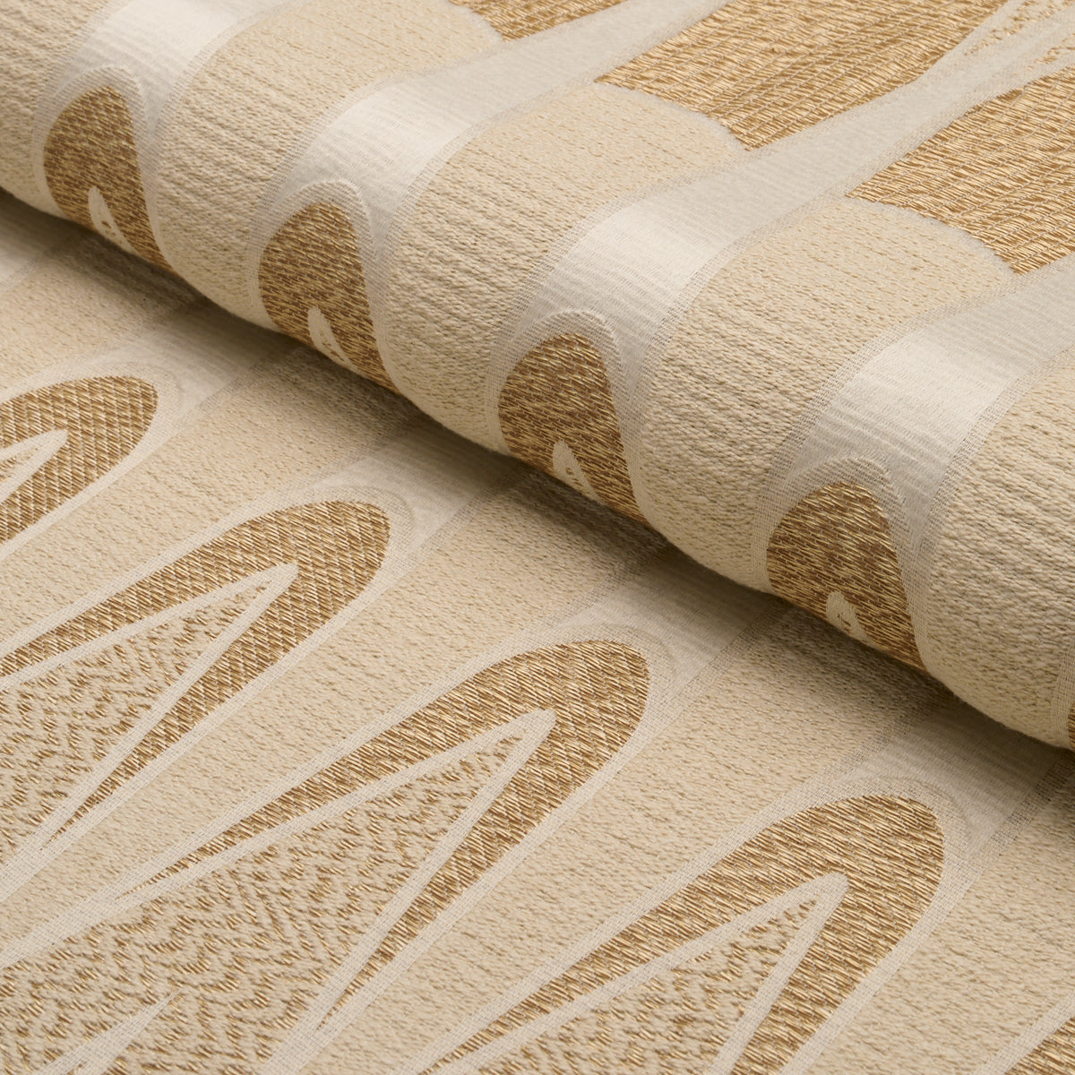 NIGHTFALL-SKYLINE-ANTIQUE-GOLD-SCHUMACHER-86942 - Schumacher Fabric