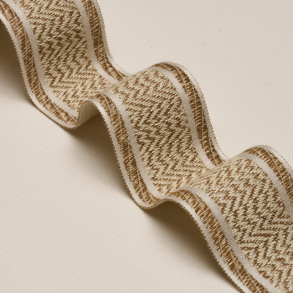 NIGHTFALL-SKYLINE-TAPE-ANTIQUE-GOLD-SCHUMACHER-86950 - Schumacher Trim