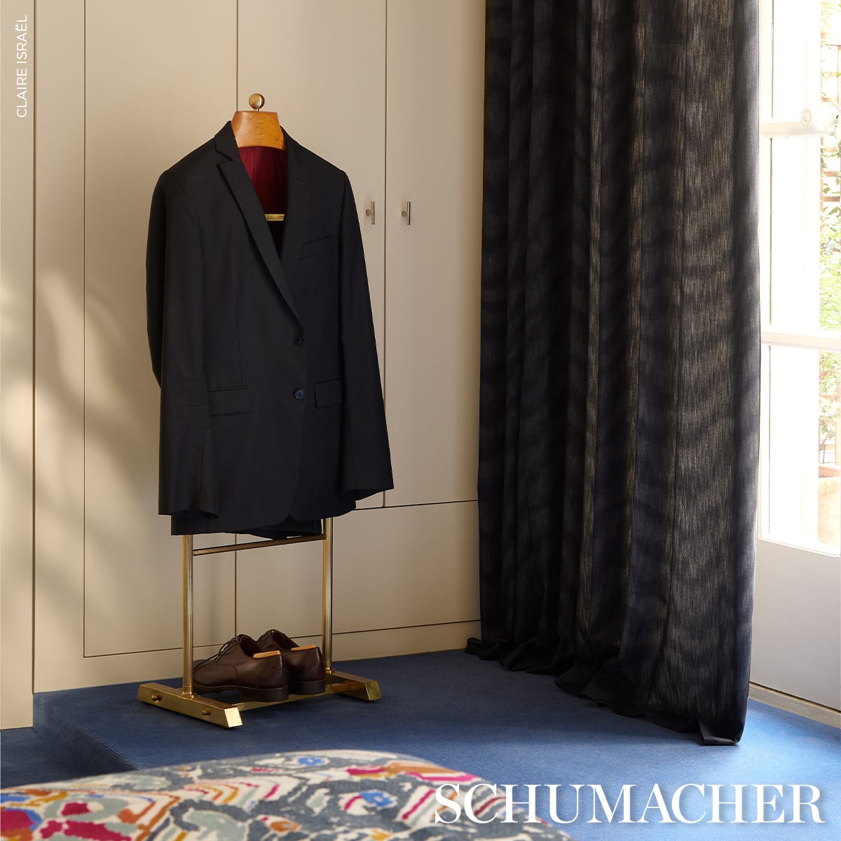 DENIM-MOIR-DENIM-SCHUMACHER-86960 - Schumacher Fabric