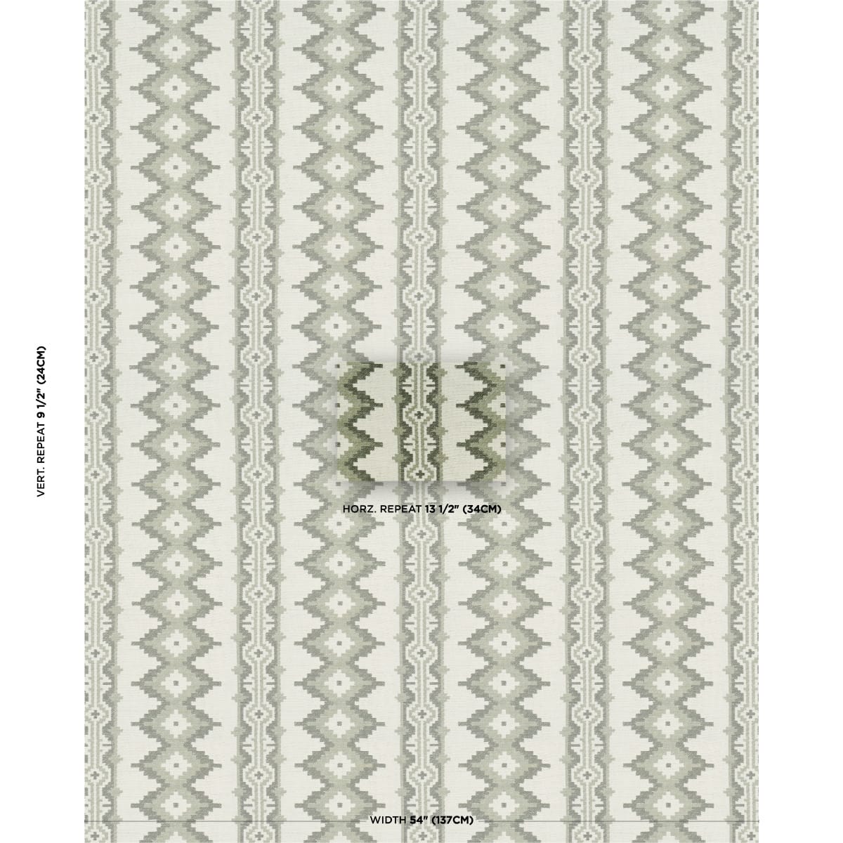 PATHWAY-GREEN-SCHUMACHER-87000 - Schumacher Fabric