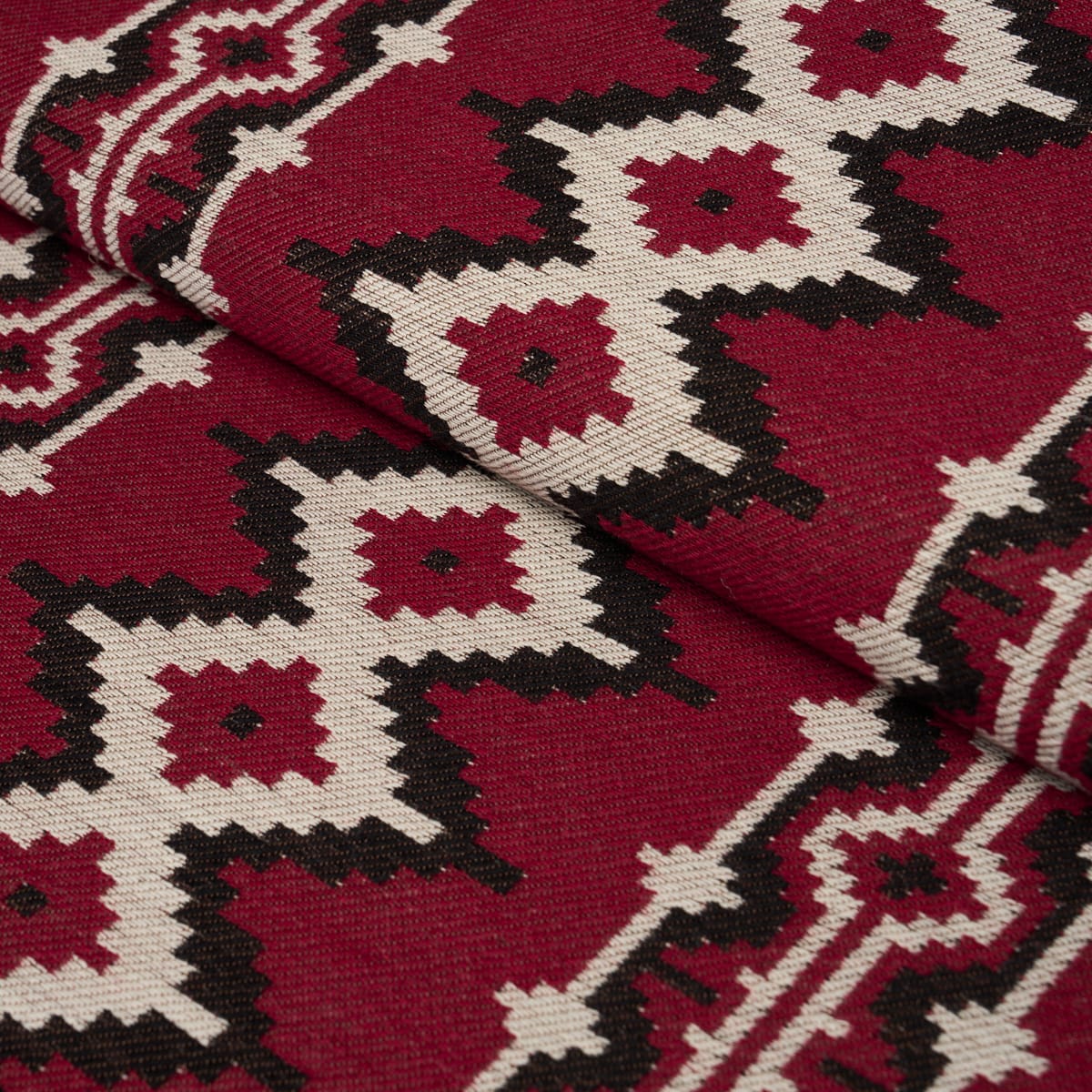 PATHWAY-RED-SCHUMACHER-87001 - Schumacher Fabric