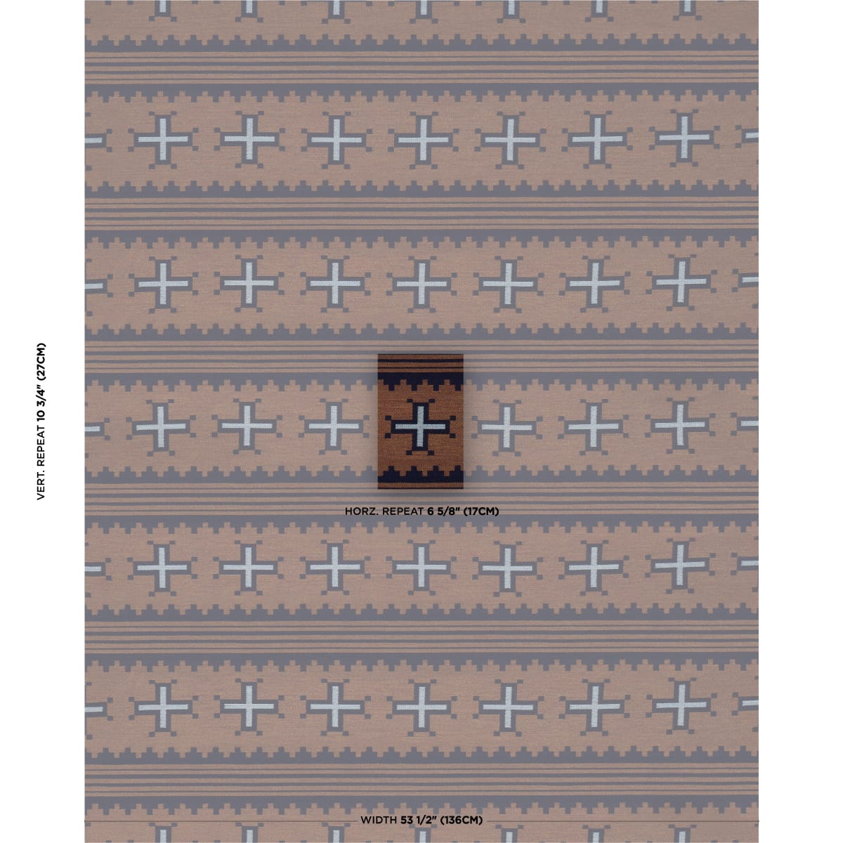 BORN-FOR-WATER-TERRACOTTA-SCHUMACHER-87010 - Schumacher Fabric