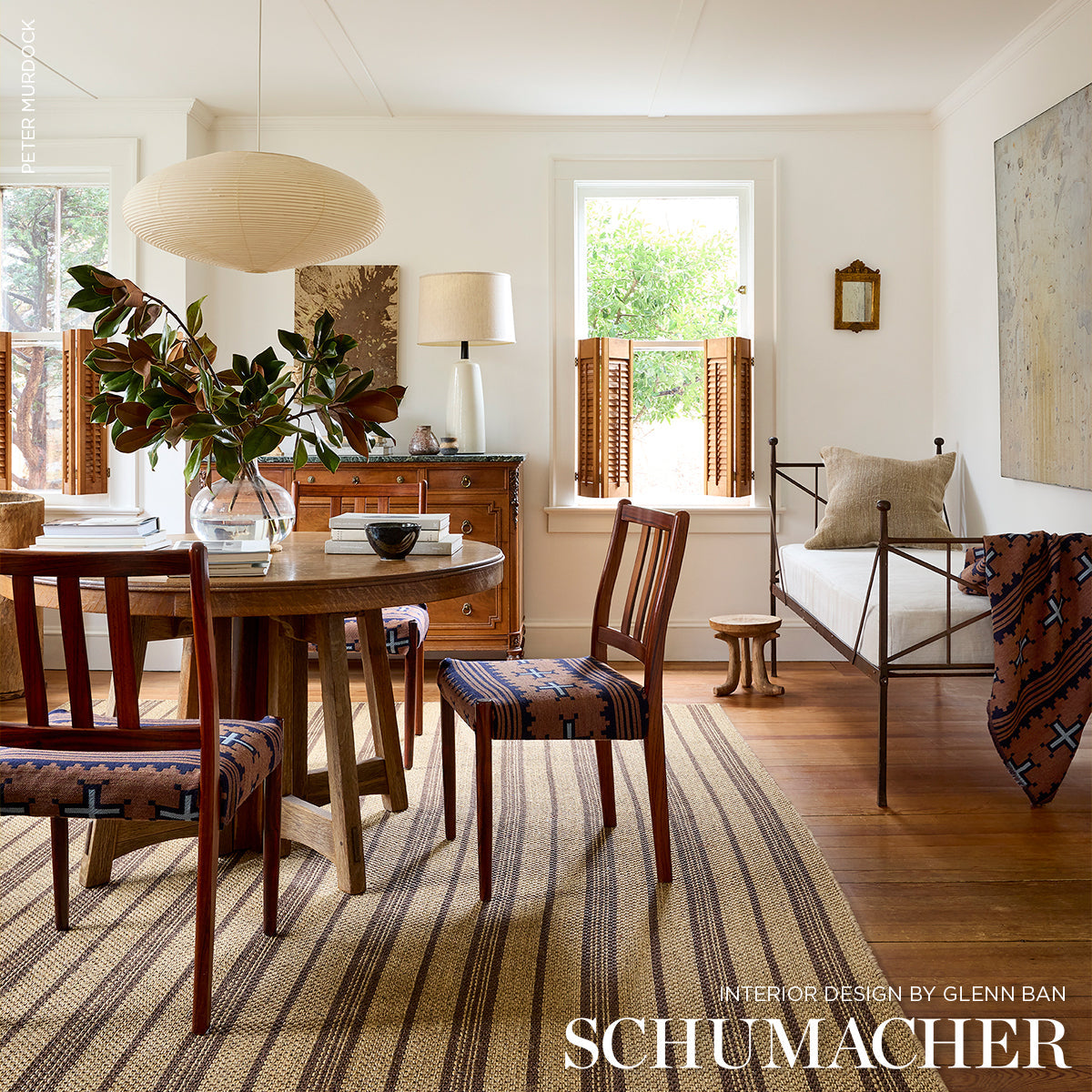 Born For Water - Terracotta - Schumacher 87010 Fabric - Schumacher Fabric