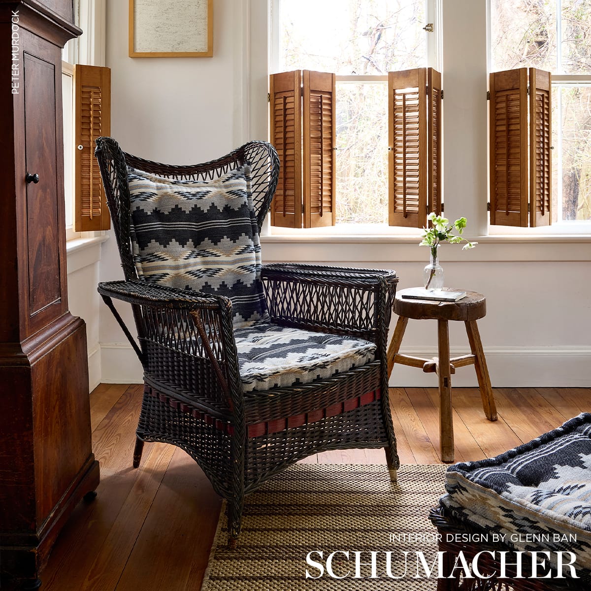 MONSOON-NAVY-SCHUMACHER-87020 - Schumacher Fabric