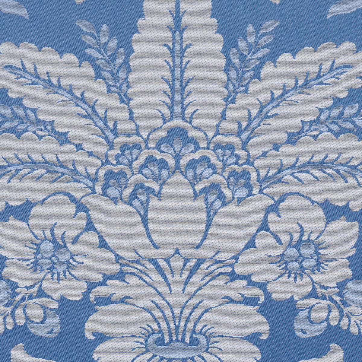 Kennedy Damask - Cobalt - Schumacher 87093 Fabric - Schumacher Fabric
