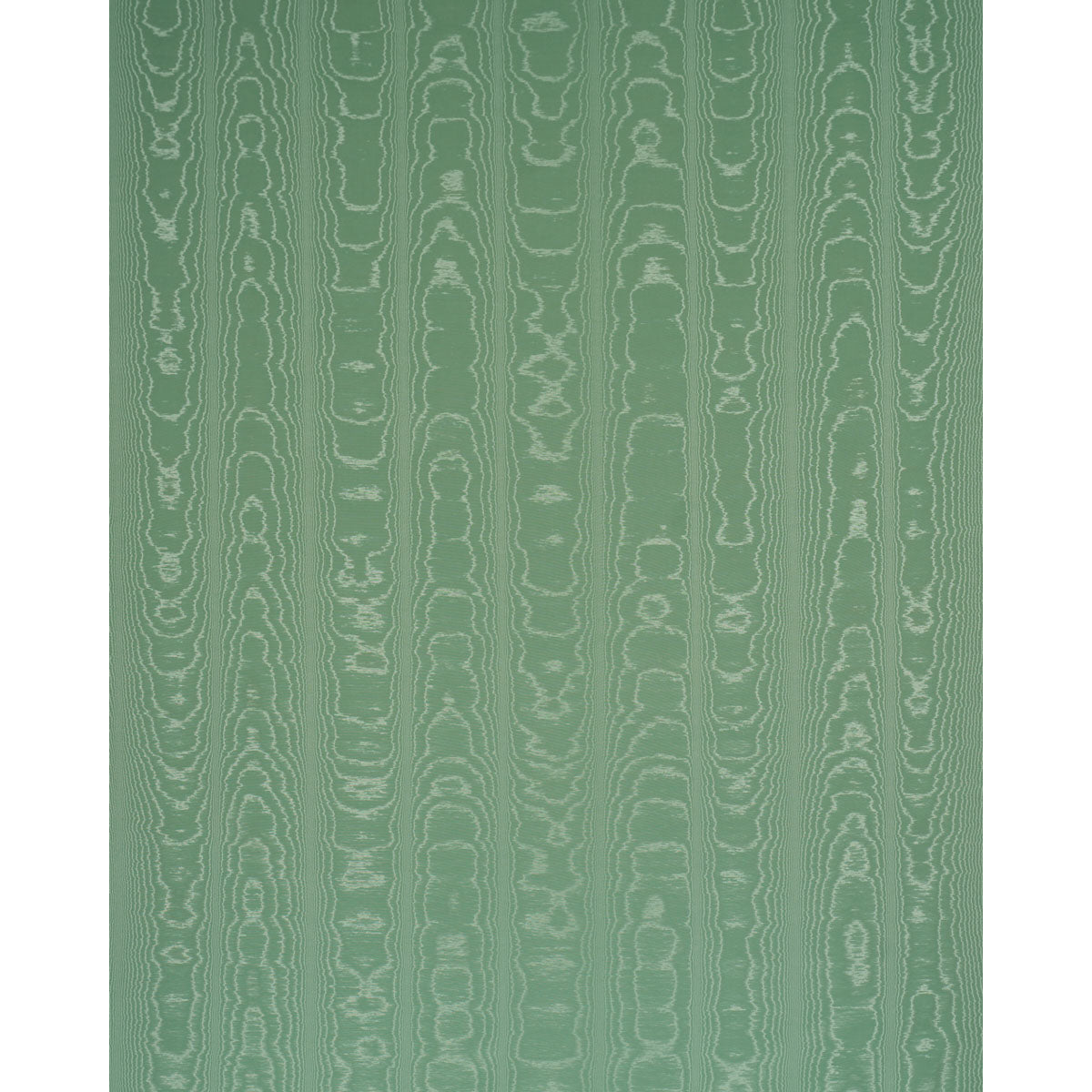 Washington Moiré - Green - Schumacher 87101 Fabric - Schumacher Fabric