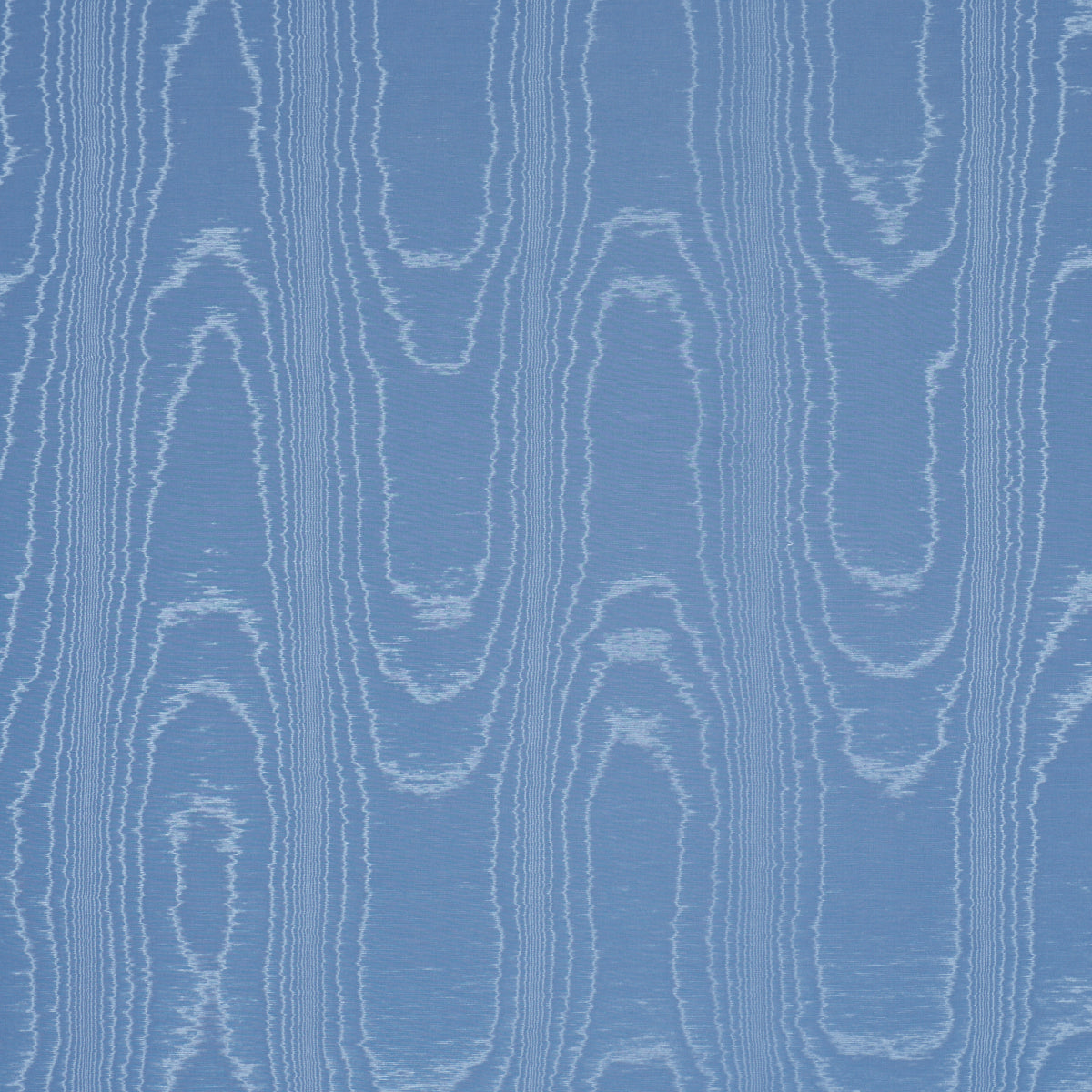 Washington Moiré - Cobalt - Schumacher 87102 Fabric - Schumacher Fabric