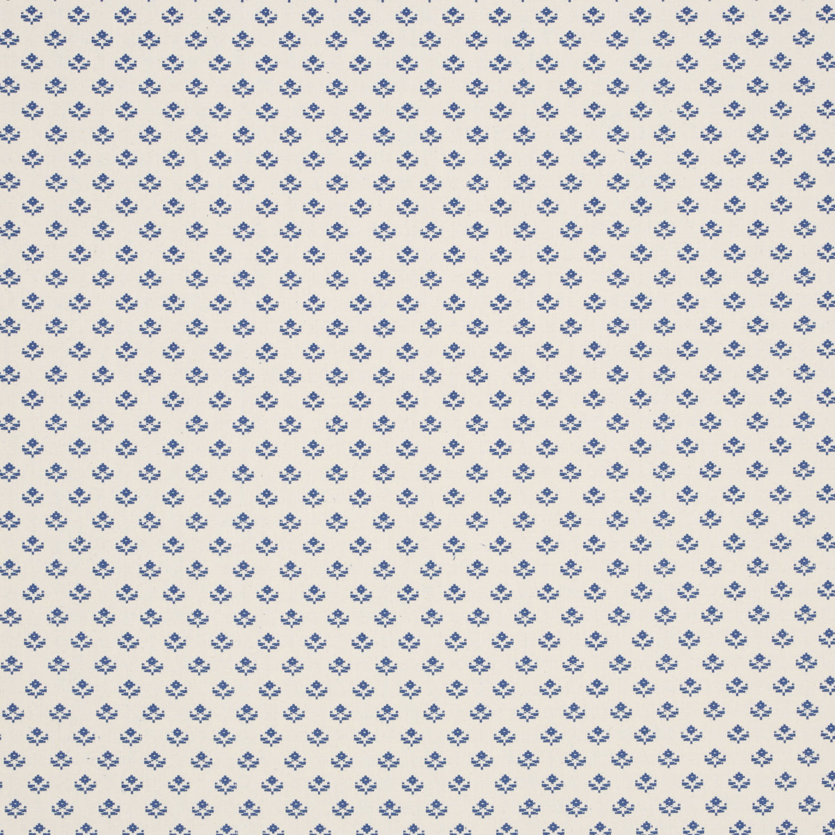 Robyn - Indigo - Schumacher 87110 Fabric - Schumacher Fabric