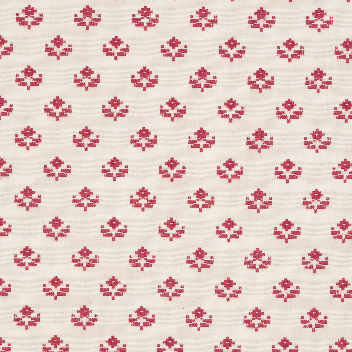 Robyn - Red - Schumacher 87112 Fabric - Schumacher Fabric