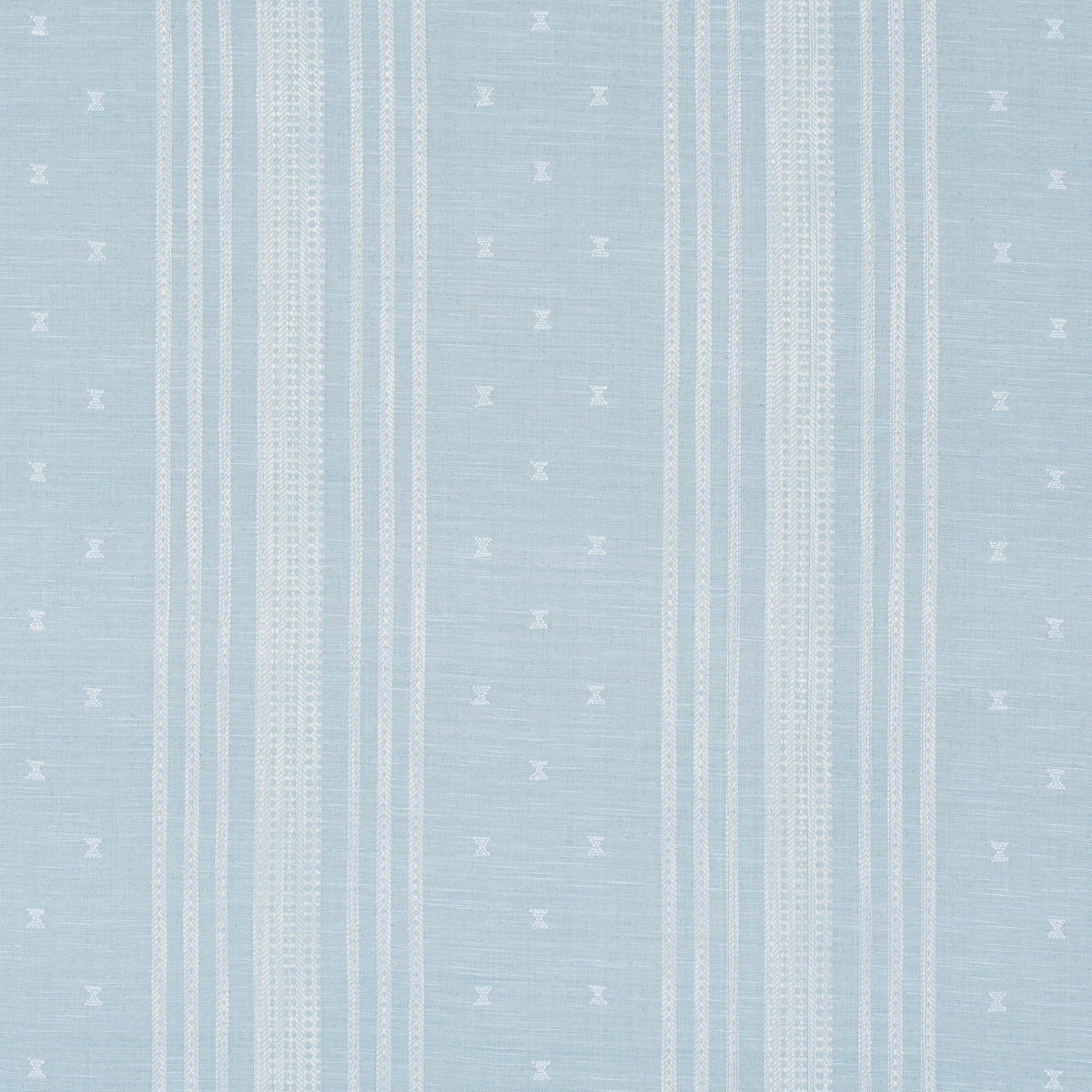 Imara Stripe - Sky - Schumacher 87250 Fabric - Schumacher Fabric