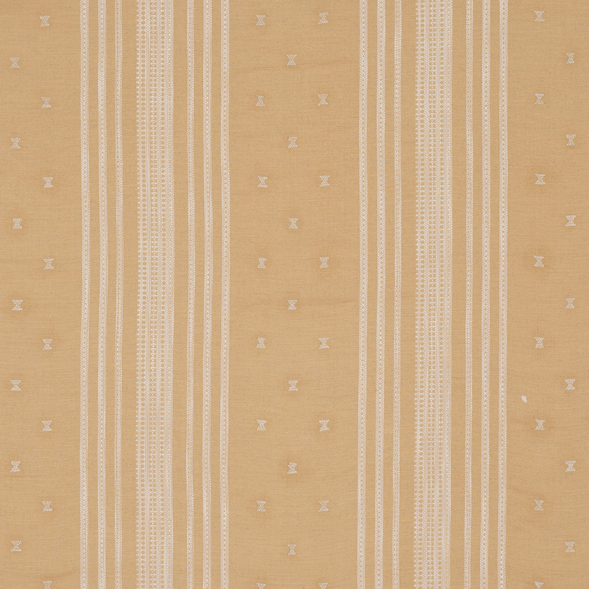 Imara Stripe - Ochre - Schumacher 87252 Fabric - Schumacher Fabric