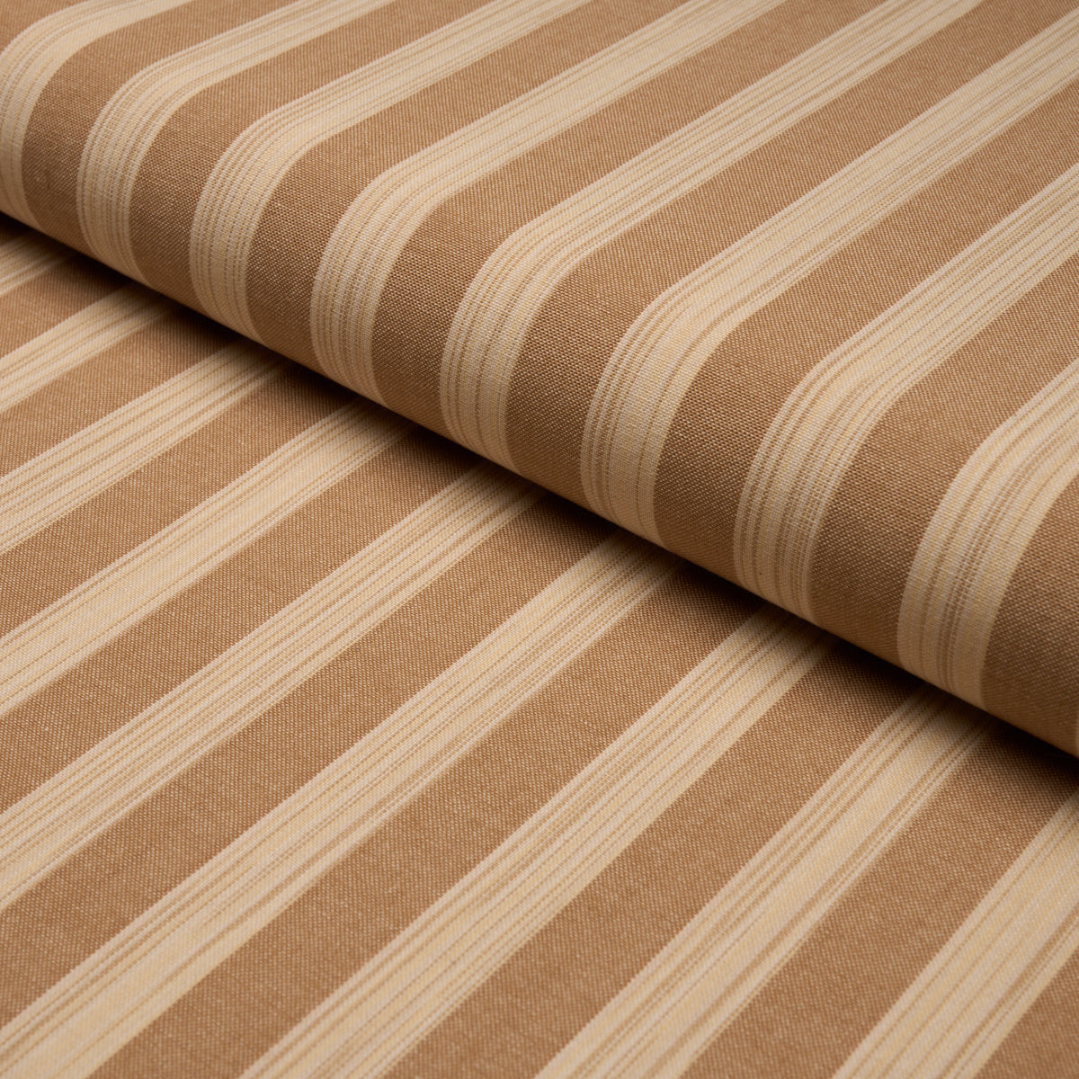 Jonah Stripe - Ochre - Schumacher 87261 Fabric - Schumacher Fabric