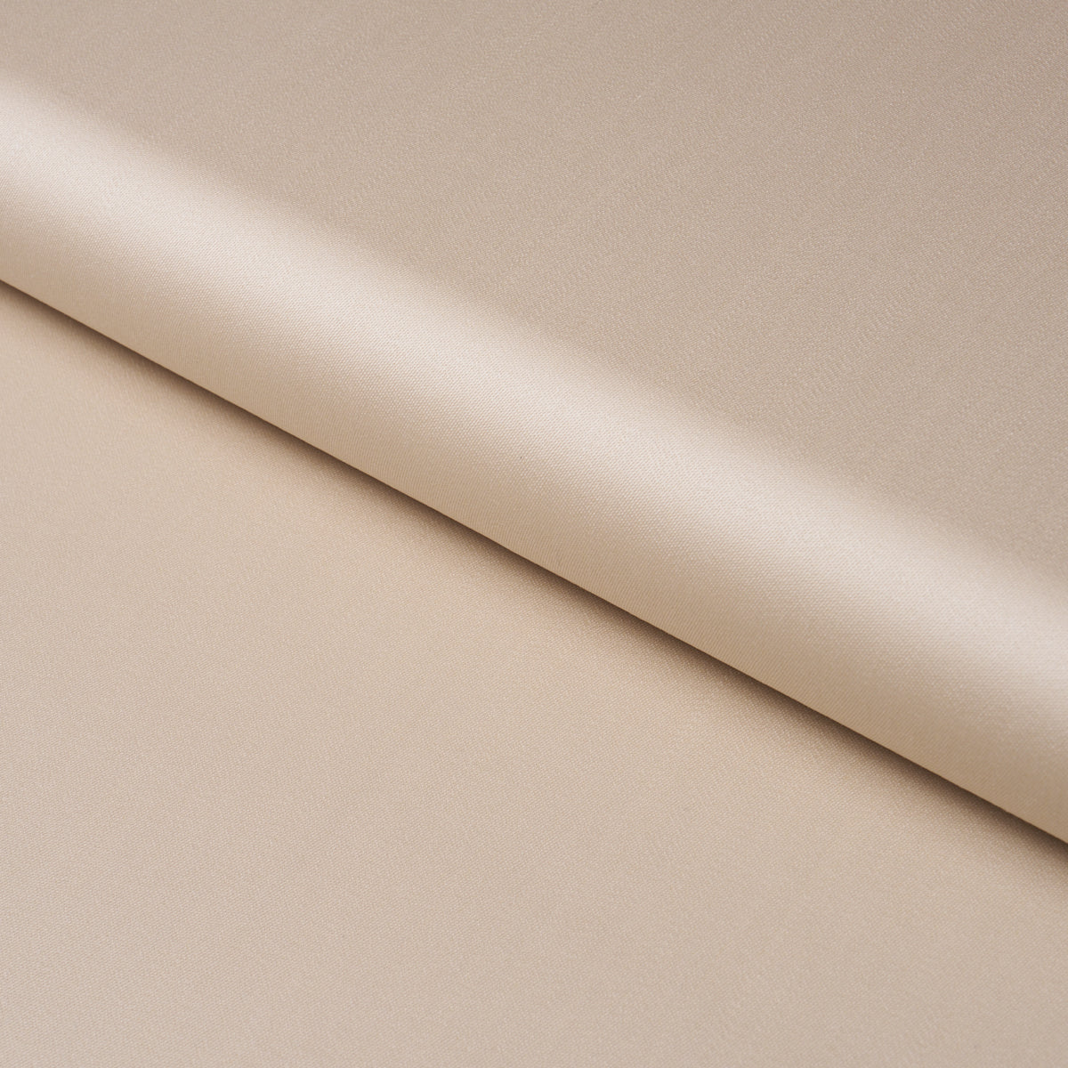 Donovan Merino Wool Sateen - Taupe - Schumacher 87321 Fabric