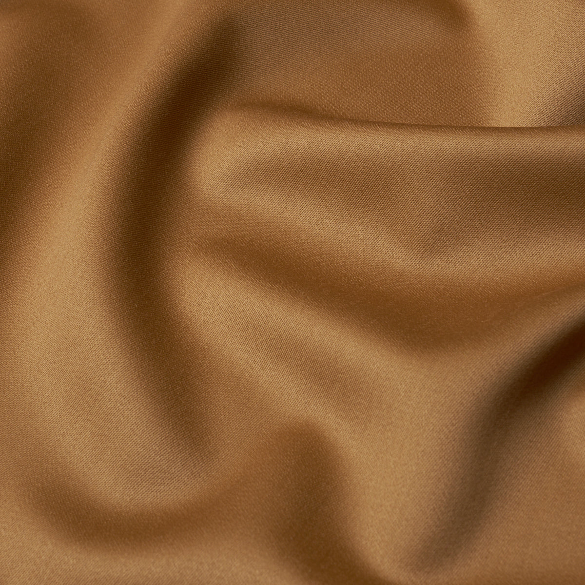 Donovan Merino Wool Sateen - Caramel - Schumacher 87324 Fabric - Schumacher Fabric