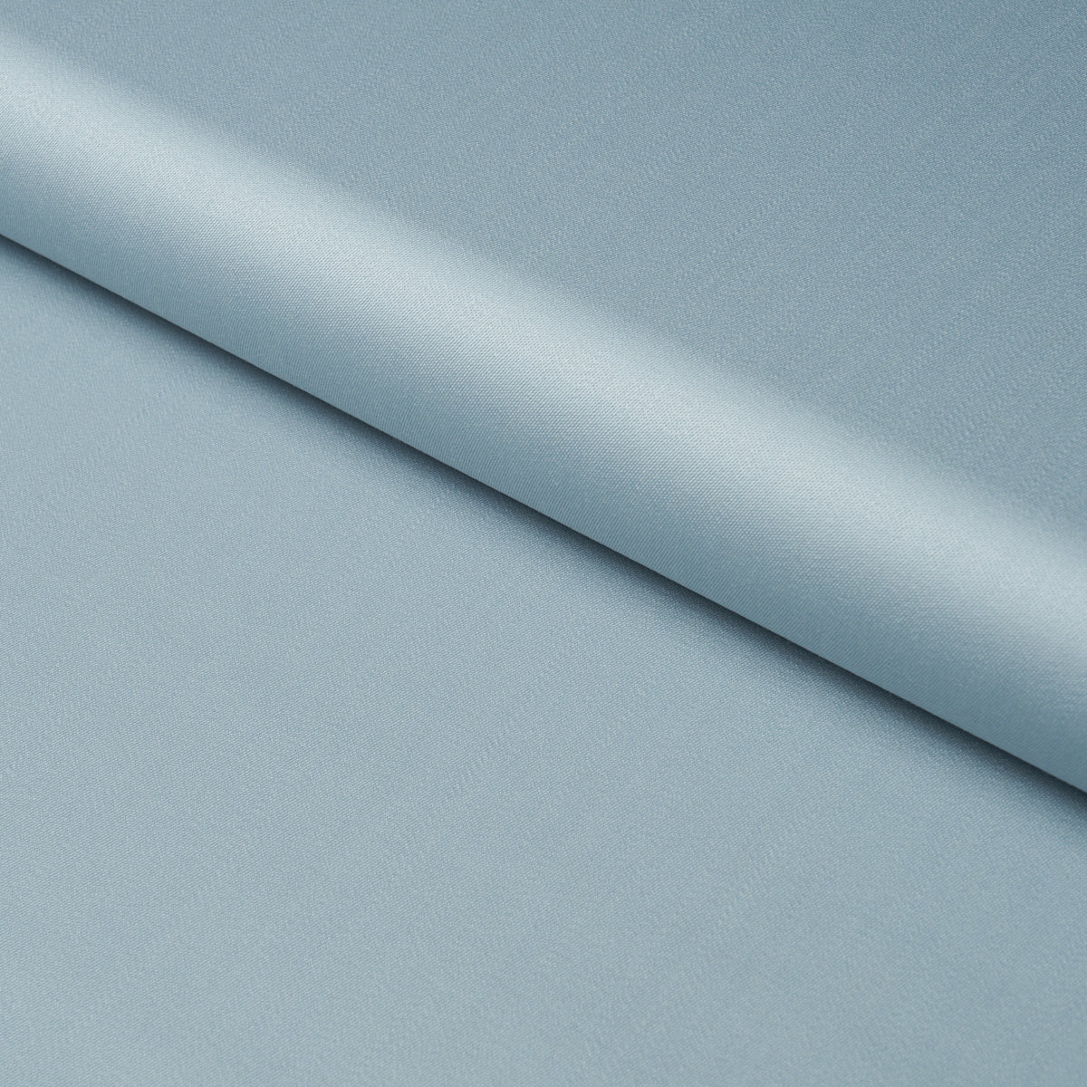 Donovan Merino Wool Sateen - Blue - Schumacher 87326 Fabric