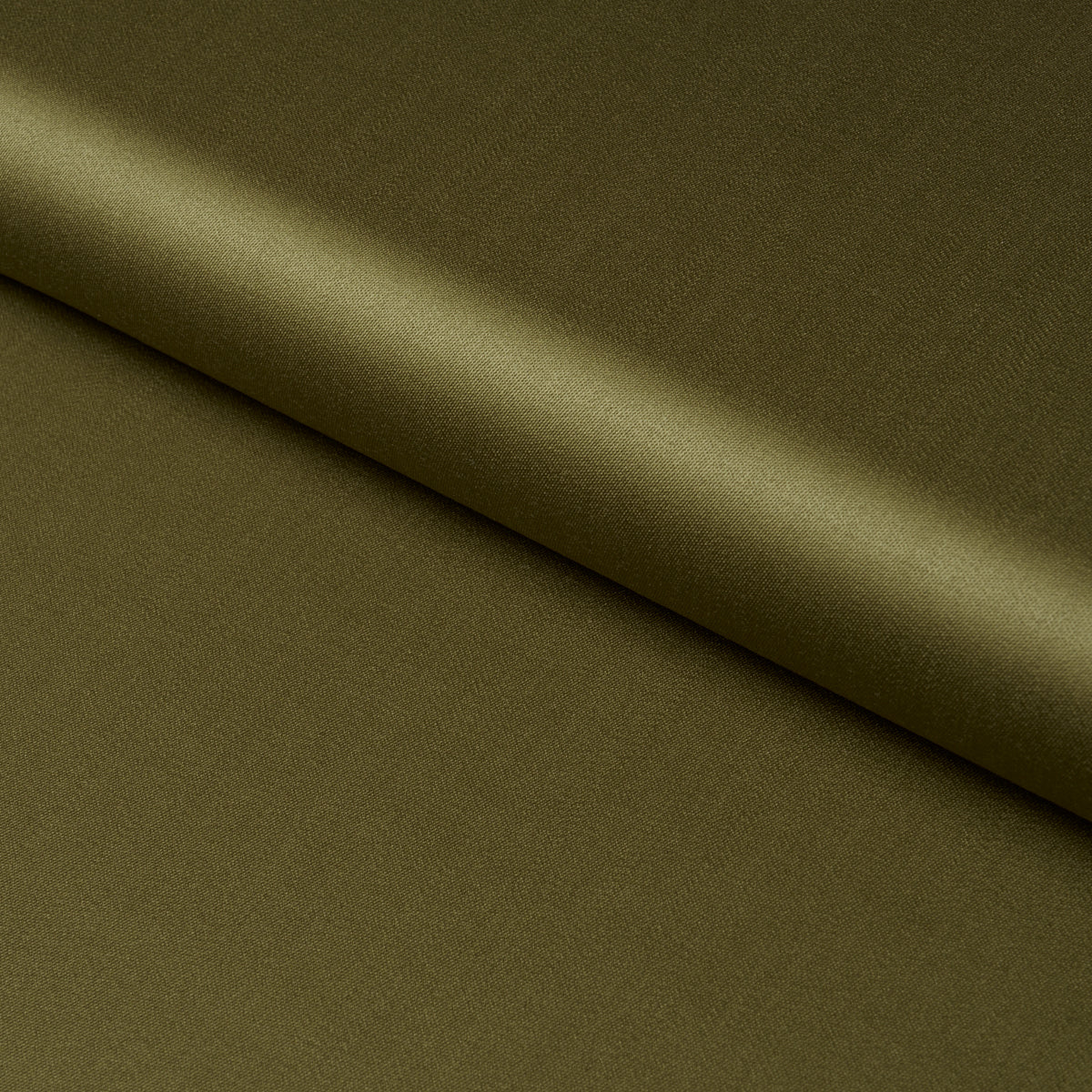Donovan Merino Wool Sateen - Olive - Schumacher 87327 Fabric