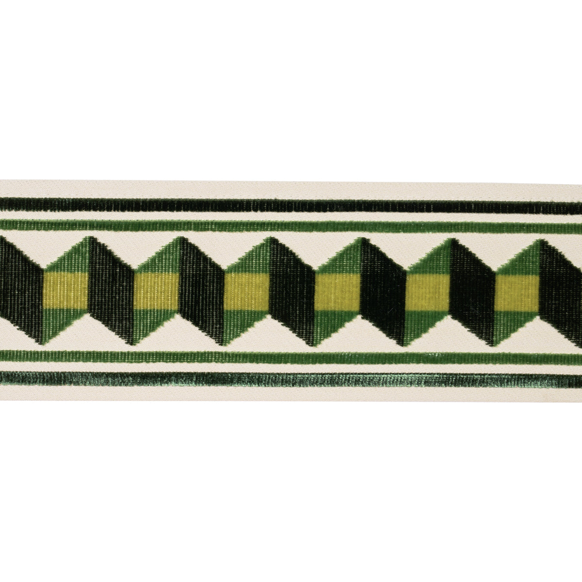 JILLY-VELVET-TAPE-PEAR-GREEN-SCHUMACHER-87462 - Schumacher Trims