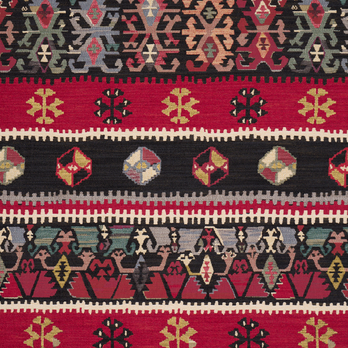 Sahane - Pomegranate Red - Schumacher 87470 Fabric