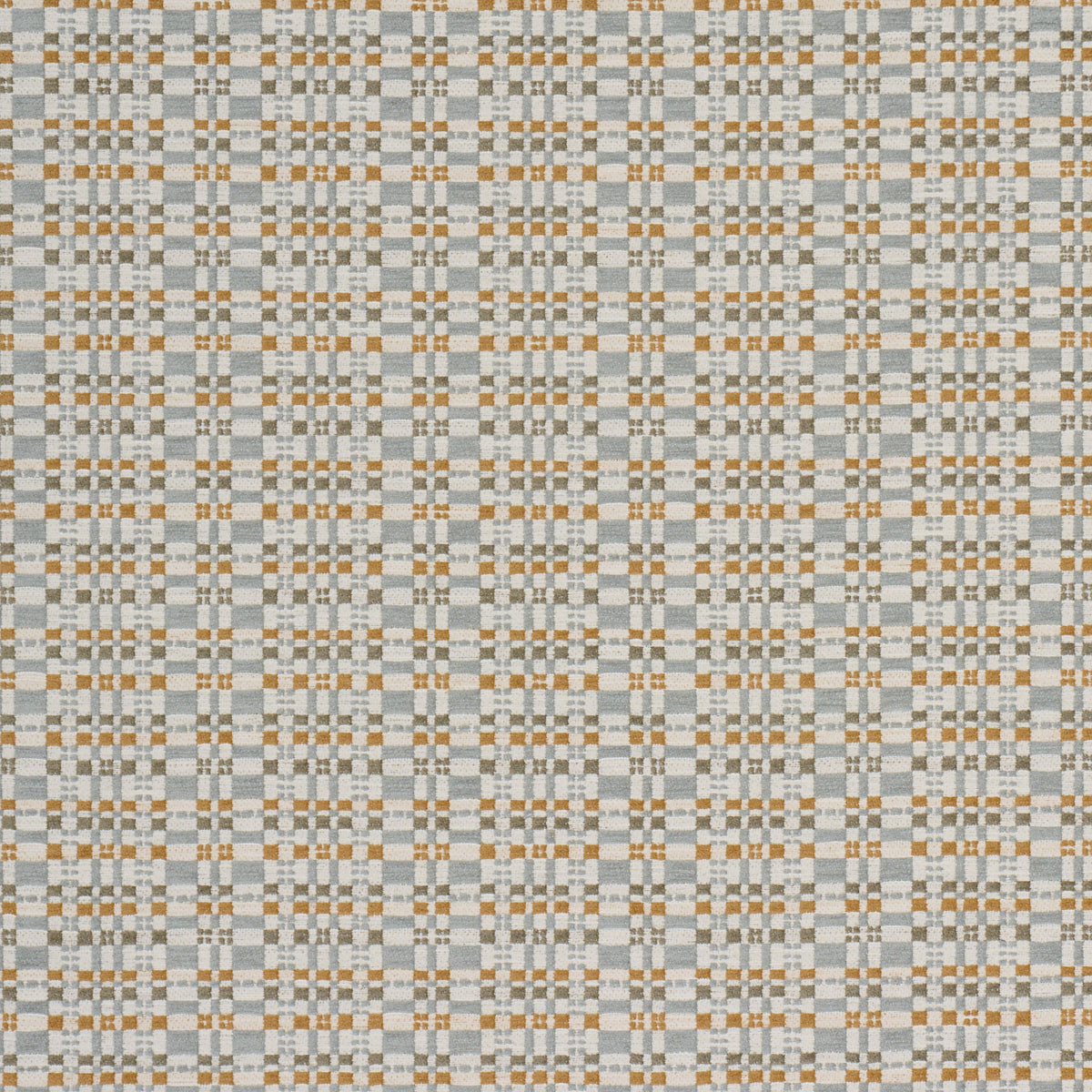 Marja Plaid Performance - Aqua - Schumacher 87501 Fabric