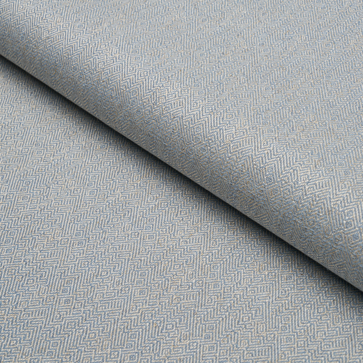 Leona Performance - Blue - Schumacher 87632 Fabric - Schumacher Fabric