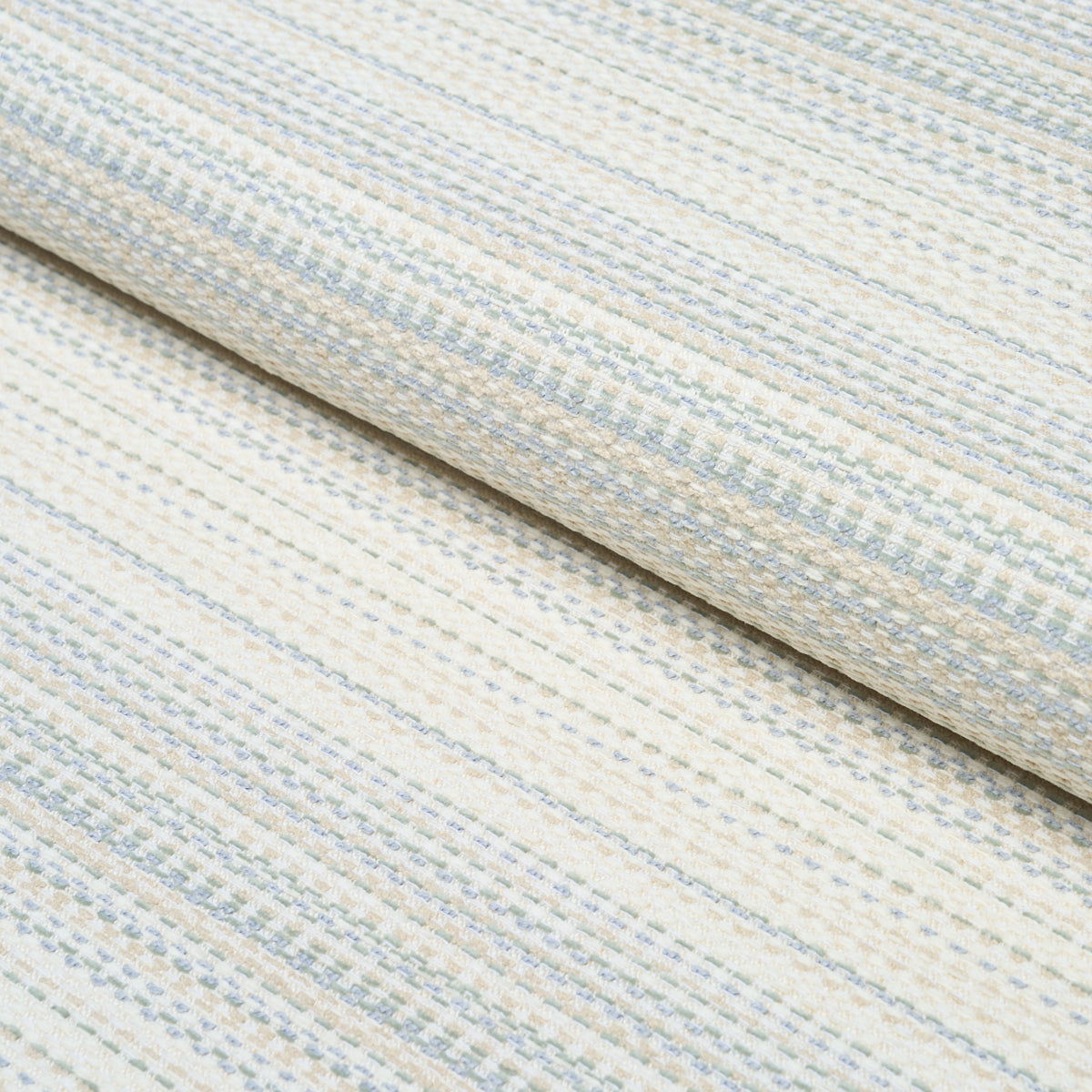 Sabine Performance Stripe - Mineral - Schumacher 87640 Fabric - Schumacher Fabric