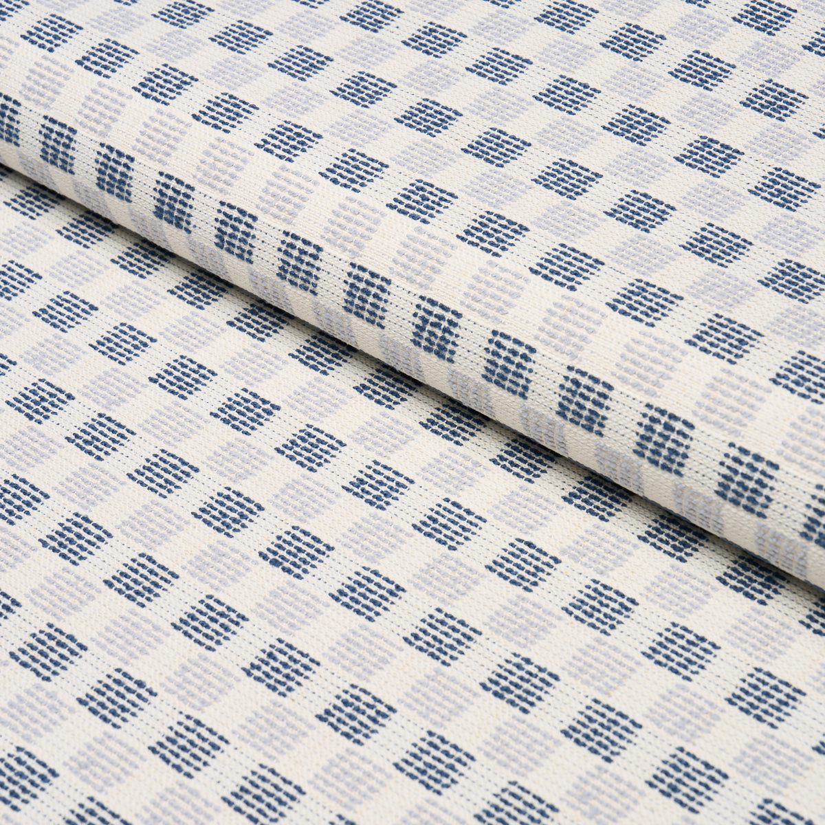 Elara Performance - Blues - Schumacher 87671 Fabric - Schumacher Fabric