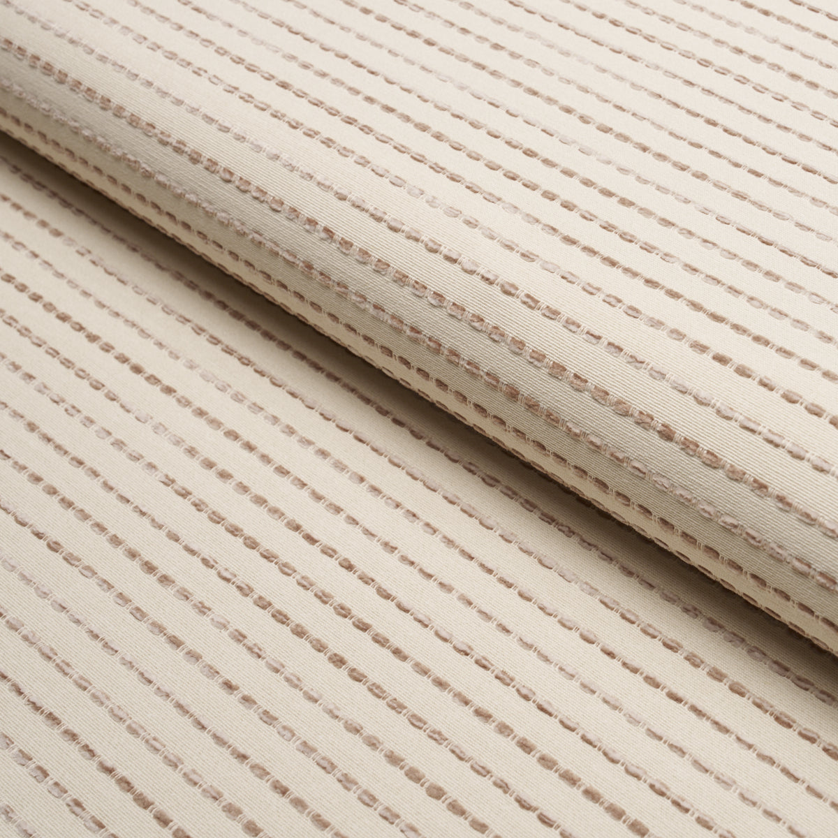 Austen Performance Stripe - Neutral - Schumacher 87683 Fabric - Schumacher Fabric