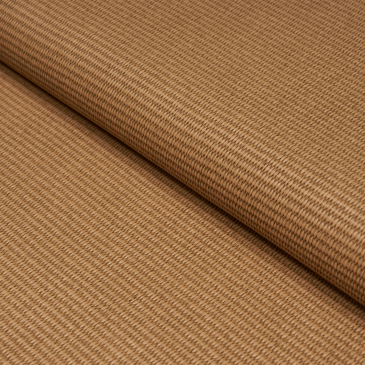 Vegan Leather Basketweave In/Out - Camel - Schumacher 87811 Fabric