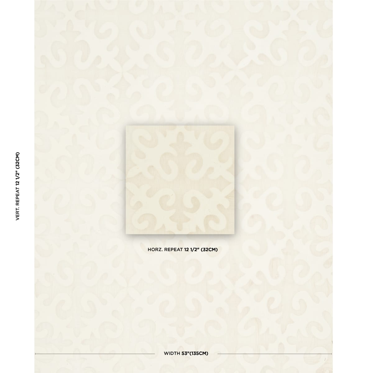 KYRGYZSTAN-WOOL-SILK-OYSTER-NATURAL-SCHUMACHER-87990 - Schumacher Fabric