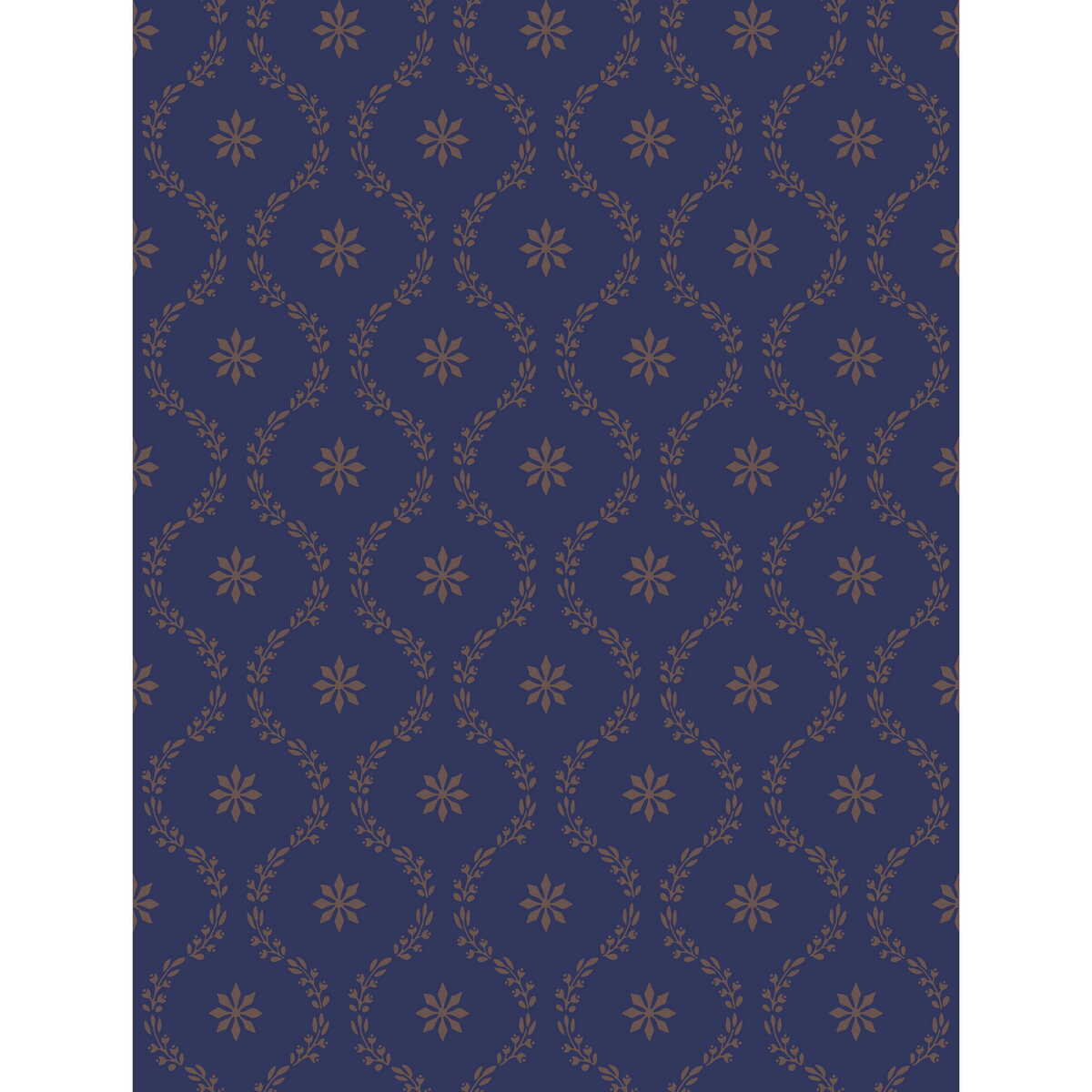 Clandon - Navy - COLE & SON Wallpaper