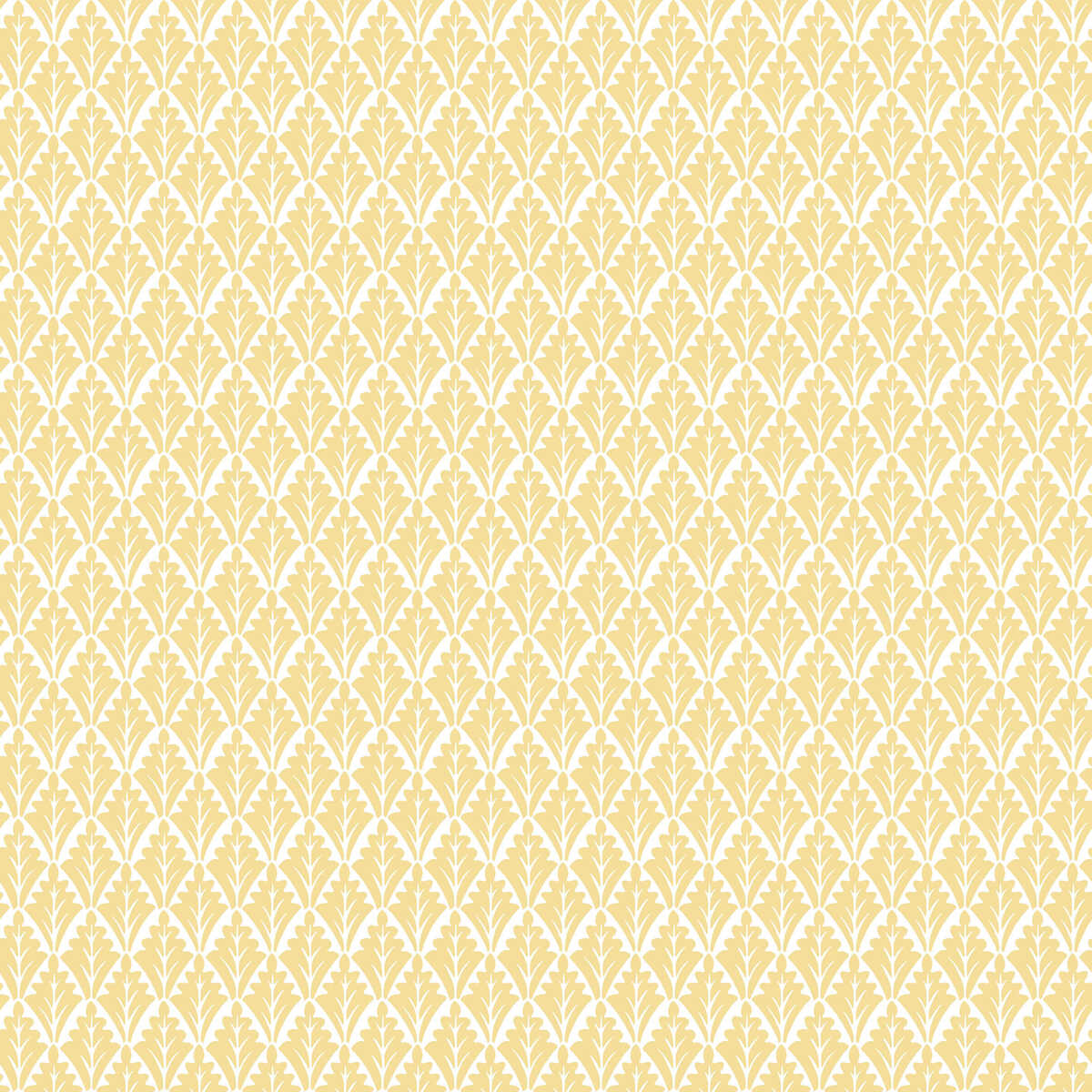 Lee Priory - Yellow - COLE & SON Wallpaper