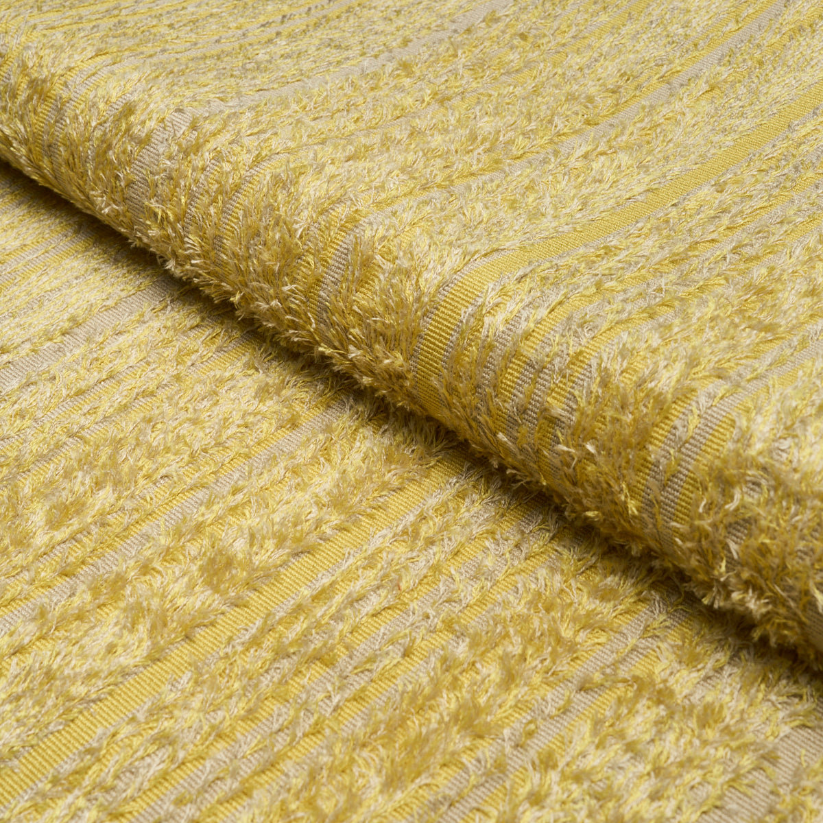 Groove Cut Velvet - Mimosa Glow - Schumacher 88031 Fabric