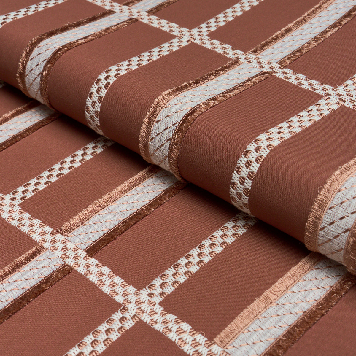 Jukebox - Terracotta - Schumacher 88050 Fabric - Schumacher Fabric