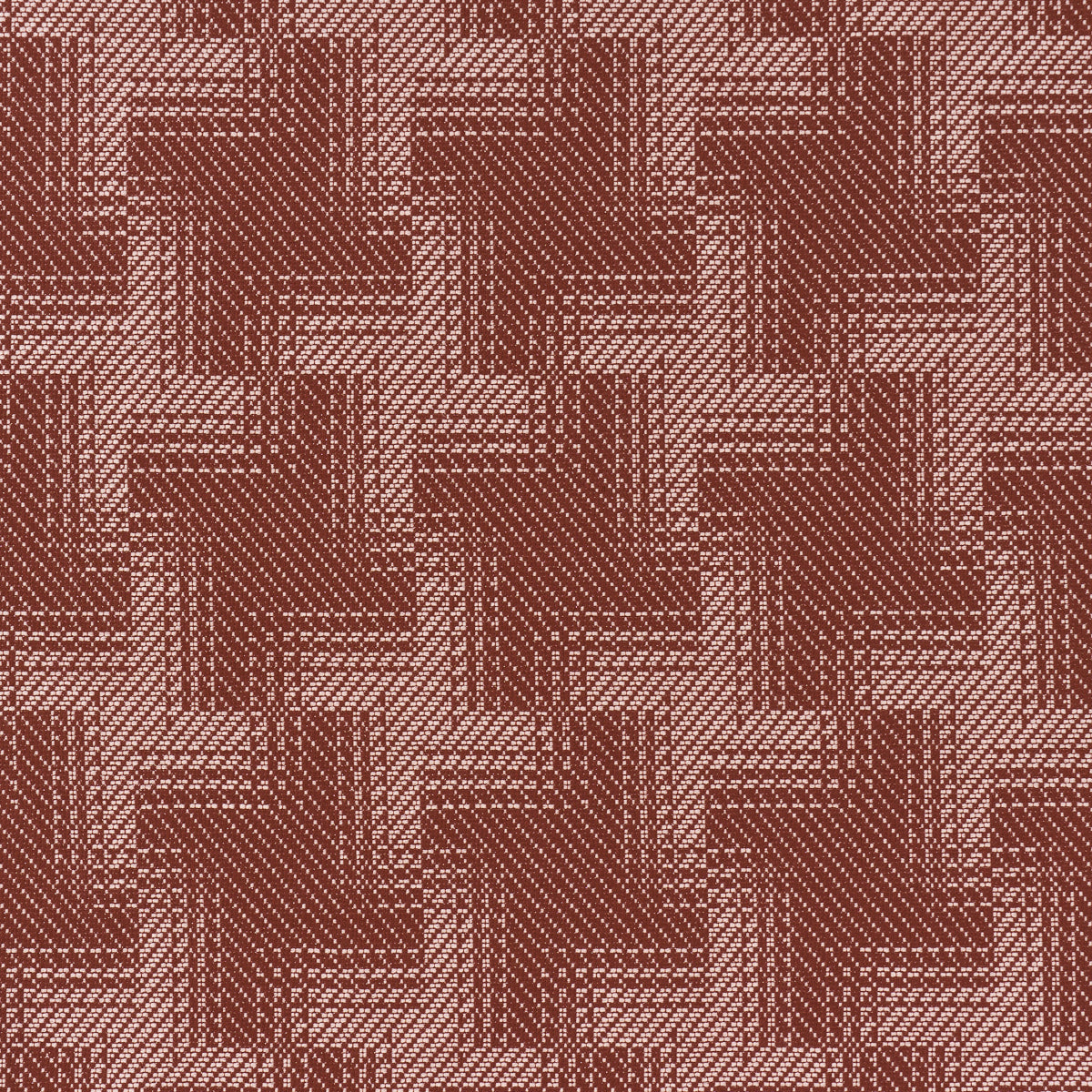 Vibrato Houndstooth - Terracotta - Schumacher 88112 Fabric