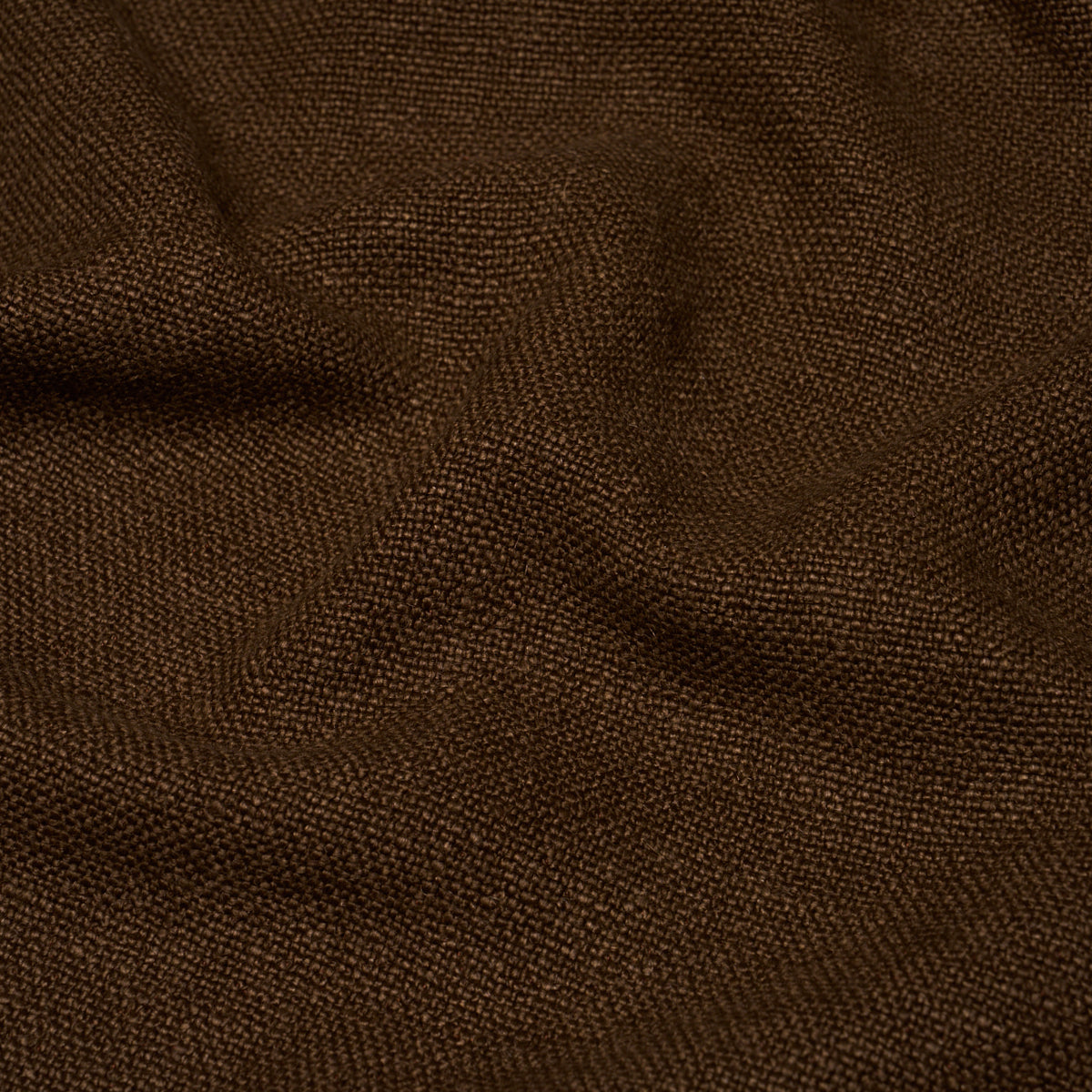 Lars Rustic Linen - Umber - Schumacher 88130 Fabric - Schumacher Fabric