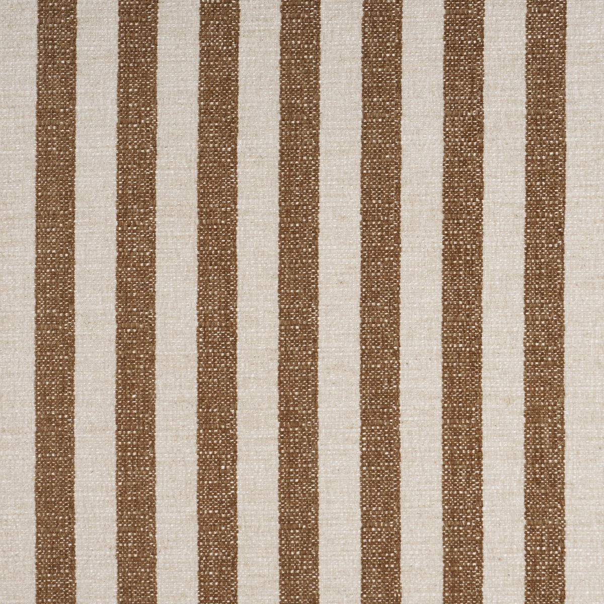 Mallie Performance Stripe - Brown - Schumacher 88651 Fabric - Schumacher Fabric