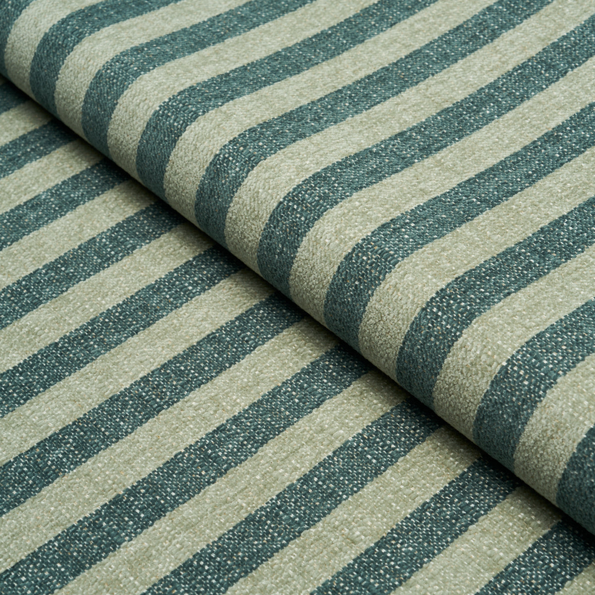 Mallie Performance Stripe - Slate - Schumacher 88652 Fabric - Schumacher Fabric